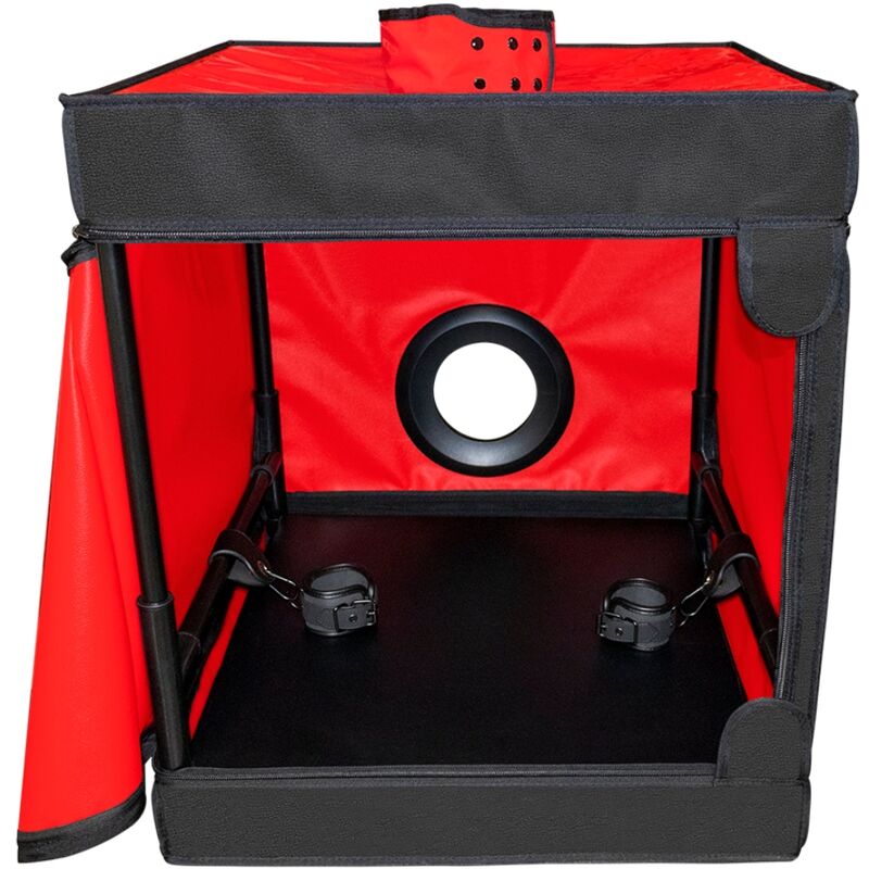 SECRET DOME - KINK CLUB CABINA BUKKAKE BLACK & RED
