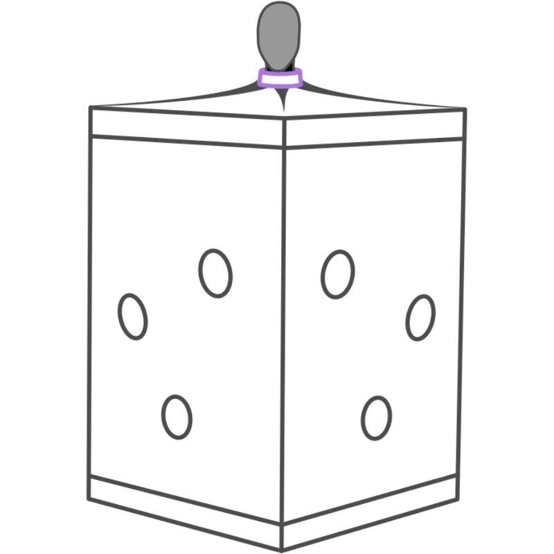 SECRET DOME - KINK CLUB CABIN SCANDALE PURPLE