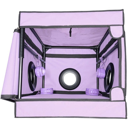 SECRET DOME - KINK CLUB LA NICHE CABIN PURPLE