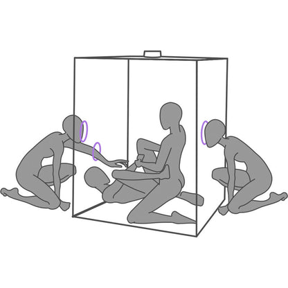 SECRET DOME - KINK CLUB CABIN SCANDALE PURPLE