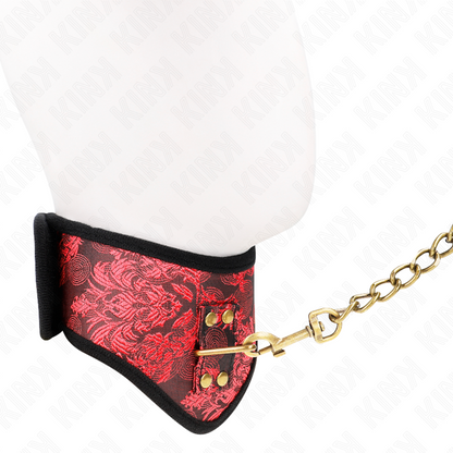 KINK - COLLIER MODÈLE SCANDALE AVEC SANGLE EN DENTELLE 75 CM 44 X 10 CM