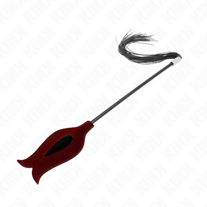 KINK - LÁTIGO DE BORLAS DE SILICONA CON FORMA DE ROSA 45 CM