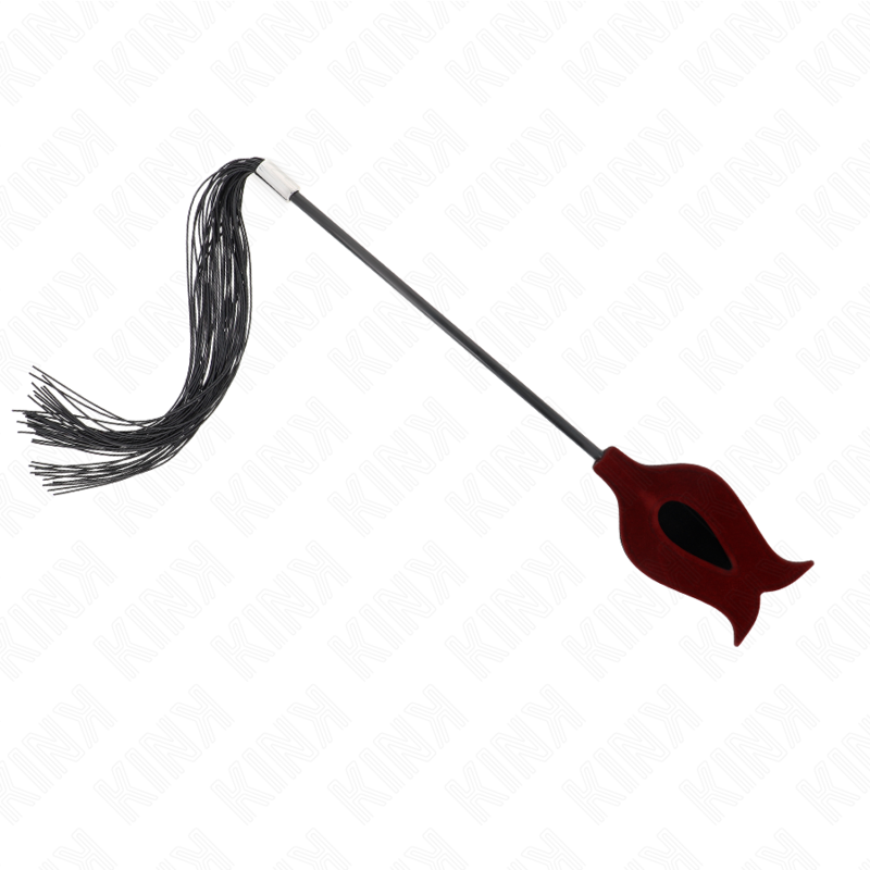 KINK - LÁTIGO DE BORLAS DE SILICONA CON FORMA DE ROSA 45 CM