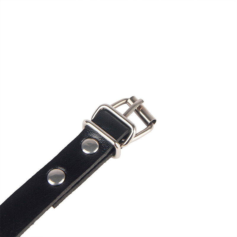 SUBBLIME - 953690 MENOTTES AVEC CEINTURE DE CONTENTION NOIR TAILLE UNIQUE