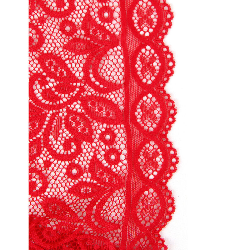 SUBBLIME - 953881 BODY STRING BONNET OUVERT ROUGE L/XL
