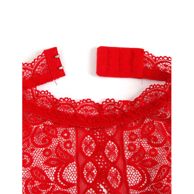 SUBBLIME - 953881 BODY STRING BONNET OUVERT ROUGE L/XL