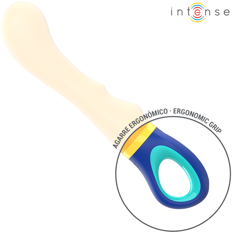INTENSE - VIBREUR POINT G POILU JAUNE