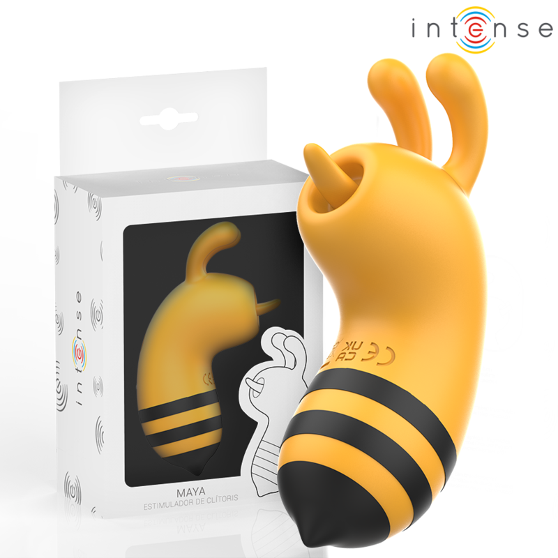 INTENSE - MAYA STIMULATOR WITH 360º ROTATING TONGUE