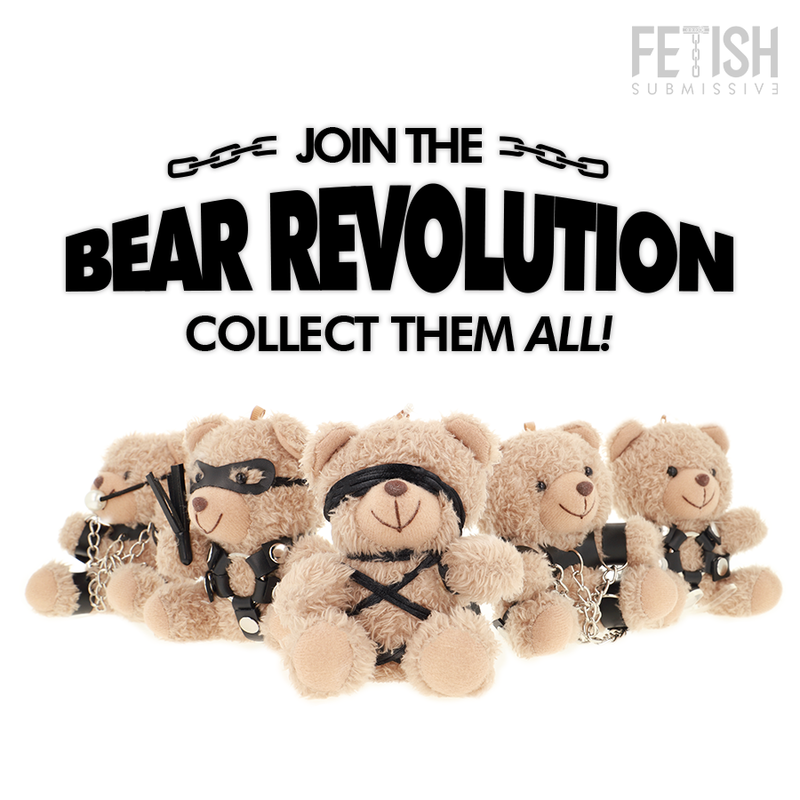 FÉTICHE SOUMIS - OURS EN PELUCHE WINNIE MODÈLE BDSM 6