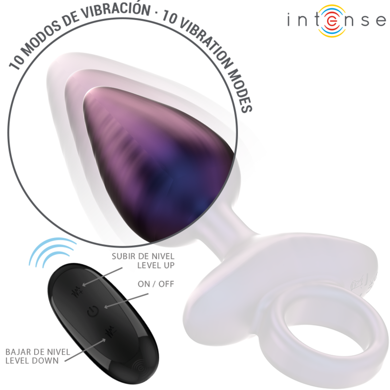 INTENSE - MICHAEL VIBRATEUR ANAL TÉLÉCOMMANDÉ MODÈLE 2