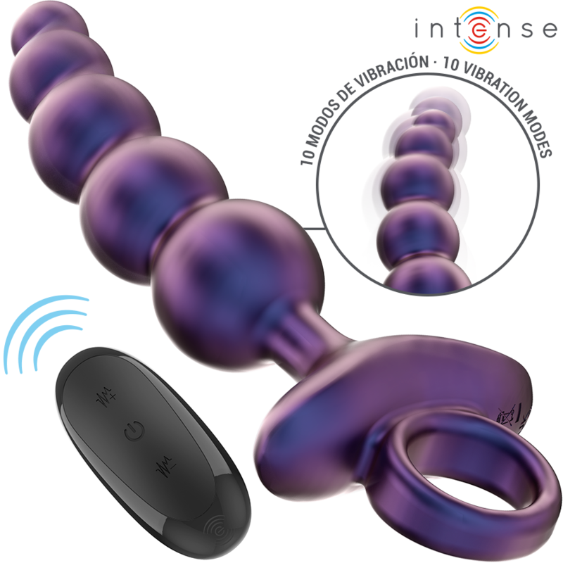 INTENSE - PLUG ANAL VIBRANT TITO MODÈLE 3 TÉLÉCOMMANDÉ