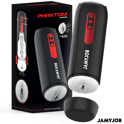 JAMYJOB - PHANTOM AUTOMATIC VAGINA MASTURBATOR 5 MODES STIMULATING WAVES AND THRUST