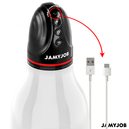 JAMYJOB - XPAND LITE AUTOMATIC TESTICLE PUMP 3 SUCTION LEVELS GREY