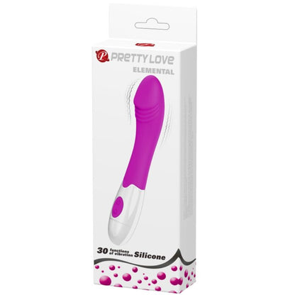 PRETTY LOVE - ELEMENTAL VIBRATOR 30 VIBRATION MODES PURPLE
