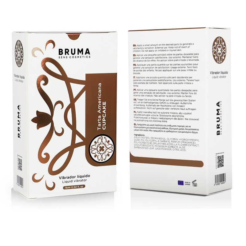 BRUMA - LIQUID VIBRATOR ULTRA SLIDING CUPCAKE 15 ML