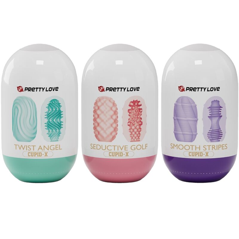 PRETTY LOVE - CUPID X 18 MALE MASTURBATORS DIFFERENT TEXTURES