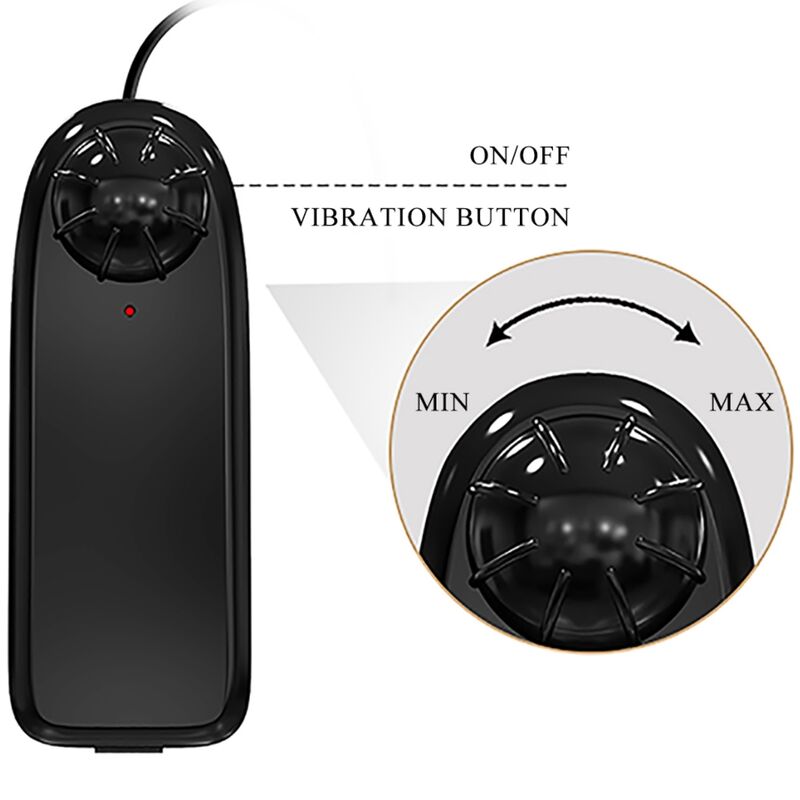 BAILE - BAHAMUT REALISTIC VIBRATOR 21.8 CM FLESH REMOTE CONTROL