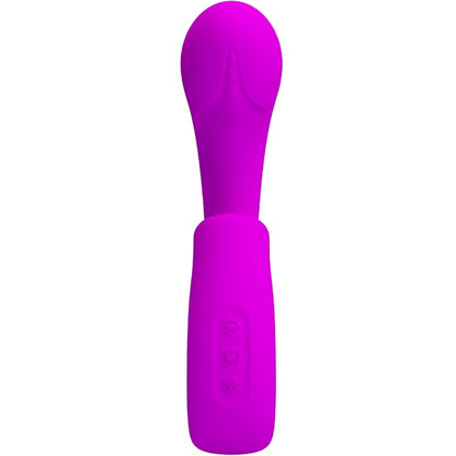 PRETTY LOVE - SIBEL SIBEL G-SPOT VIBRATOR + CLITORIS STIMULATOR 10 VIBRATIONS PURPLE