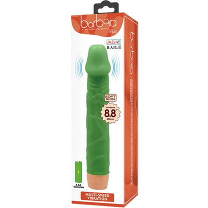 BAILE - BILL REALISTIC VIBRATOR 22.5 CM GREEN