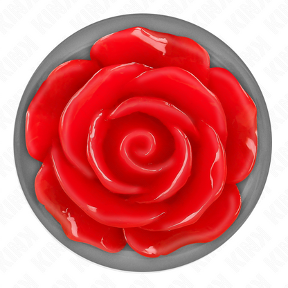 KINK - PLUG ANAL ROUGE ROSE TAILLE L
