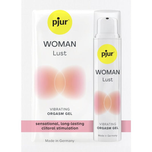 PJUR - WOMAN LUST VIBRATING GEL SINGLE DOSE FOR ORGASM 1.5 ML