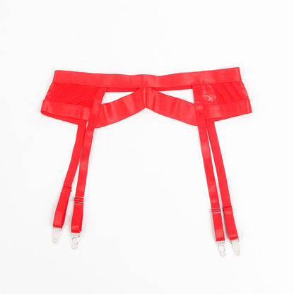 SUBBLIME - 955250 CONJUNTO DE SUJETADOR DE CINTAS ROJO CON LIGUERO S/M