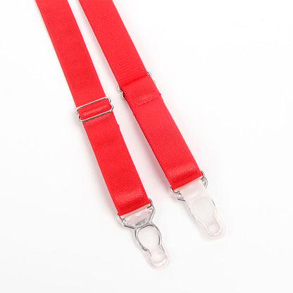 SUBBLIME - 955267 CONJUNTO DE SUJETADOR DE ENCAJE ROJO CON LIGUERO L/XL