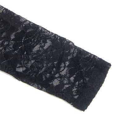 SUBBLIME - 955595 ROBE MANCHES LONGUES AVEC DENTELLE NOIRE S/M