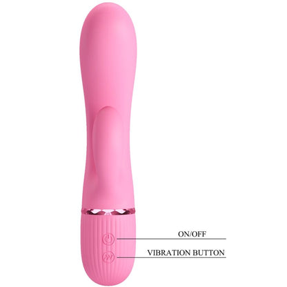 PRETTY LOVE - MARSKI RABBIT VIBRATOR & G-SPOT PINK