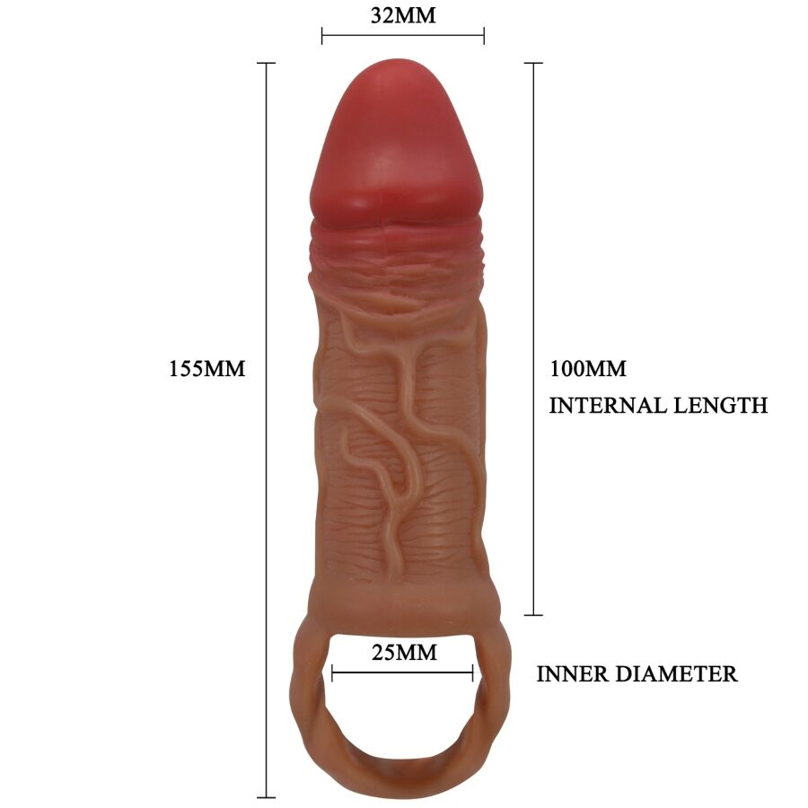 PRETTY LOVE - PEIRRE PENIS SLEEVE  10 CM