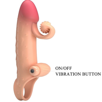 ROMANCE - VIBRATING PENIS SLEEVE NATURAL