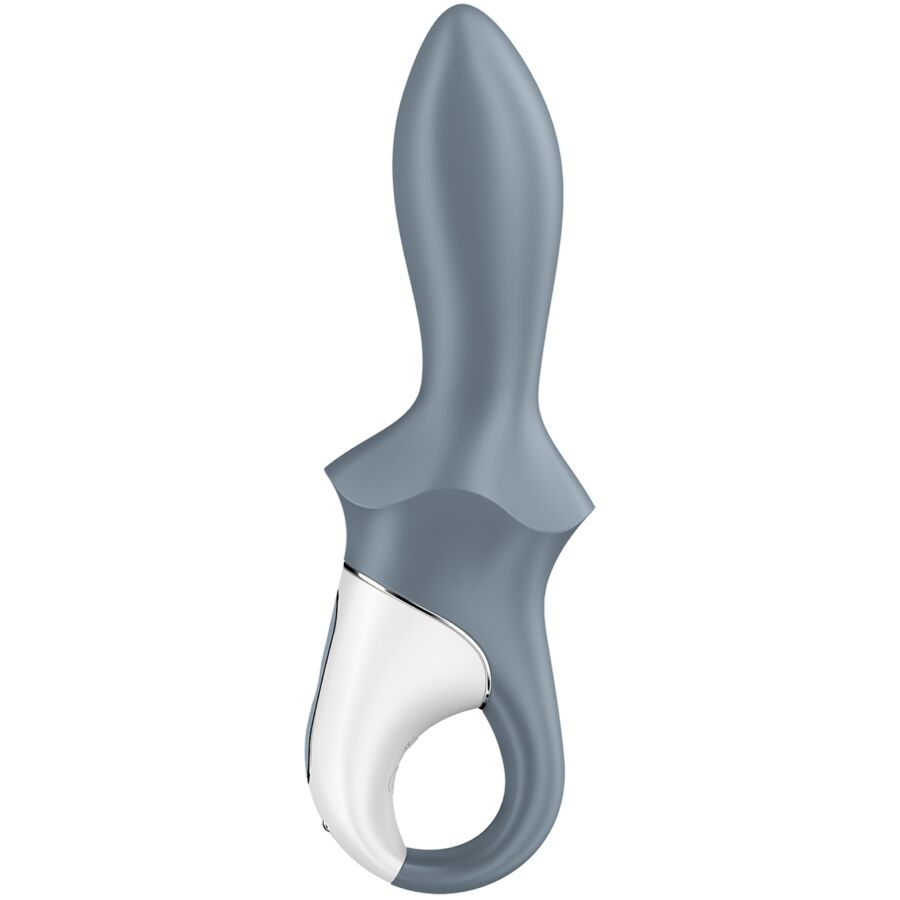 SATISFYER - AIR PUMP BOOTY 1 VIBRADOR ANAL INFLABLE GRIS