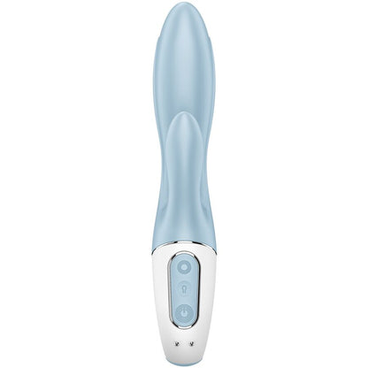 SATISFYER - AIR PUMP BUNNY 1 INFLATABLE RABBIT VIBRATOR BLUE