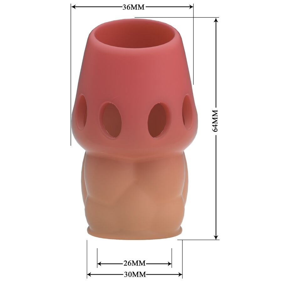 PRETTY LOVE - OSCAR PENIS THICKER PINK