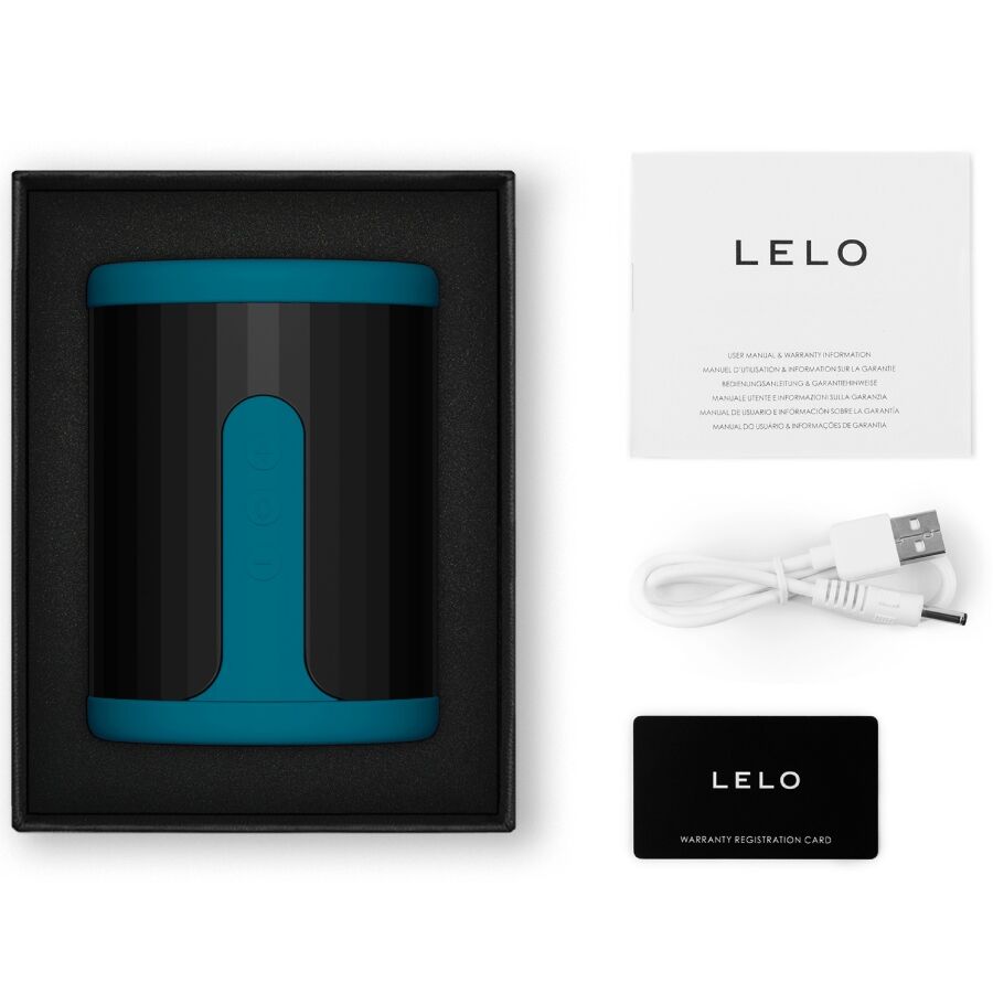 LELO - F2S™ TEAL MALE MASTURBATOR