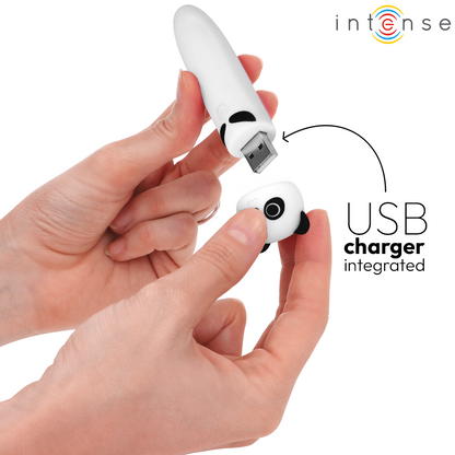 INTENSE - POH PANDA BALA VIBRADORA RECARGABLE POR USB 10 X 2,2 CM