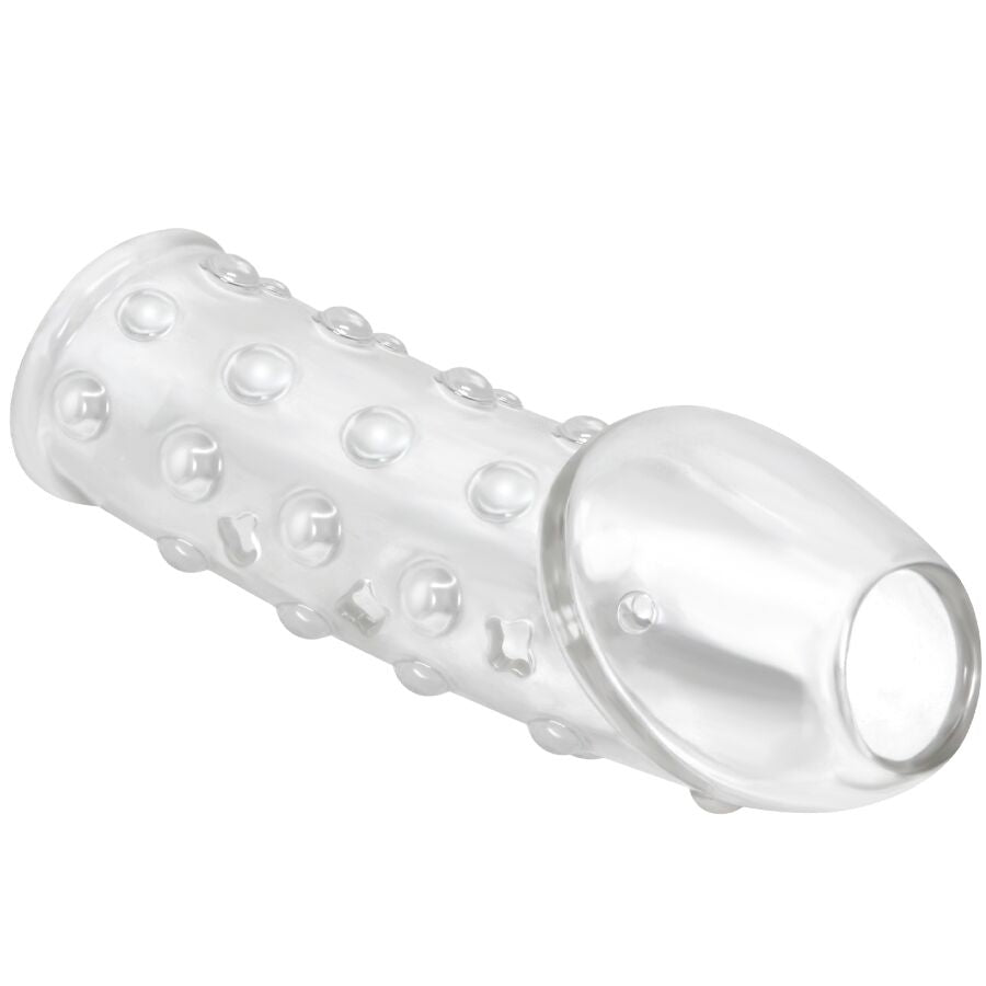 PRETTY LOVE - TIGHT AND VOLUMIZING PENIS SLEEVE TRANSPARENT