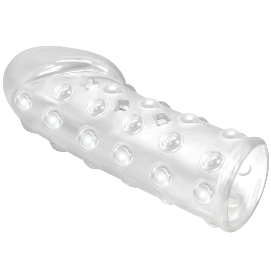 PRETTY LOVE - TIGHT AND VOLUMIZING PENIS SLEEVE TRANSPARENT