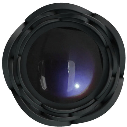 PRETTY LOVE - OLMAN ANAL PLUG WITH  LED LIGHT BLACK 8.8 CM