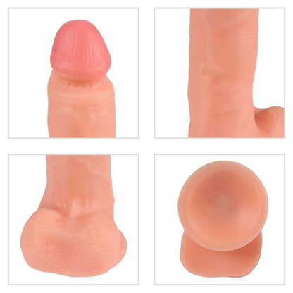 SHEQU - IRON DRAGON VIBRATOR DILDO WITH REMOTE CONTROL 17.5 CM