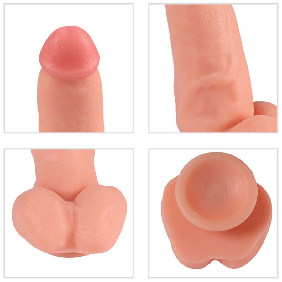 SHEQU - RED EAGLE VIBRATOR DILDO WITH REMOTE CONTROL 17 CM