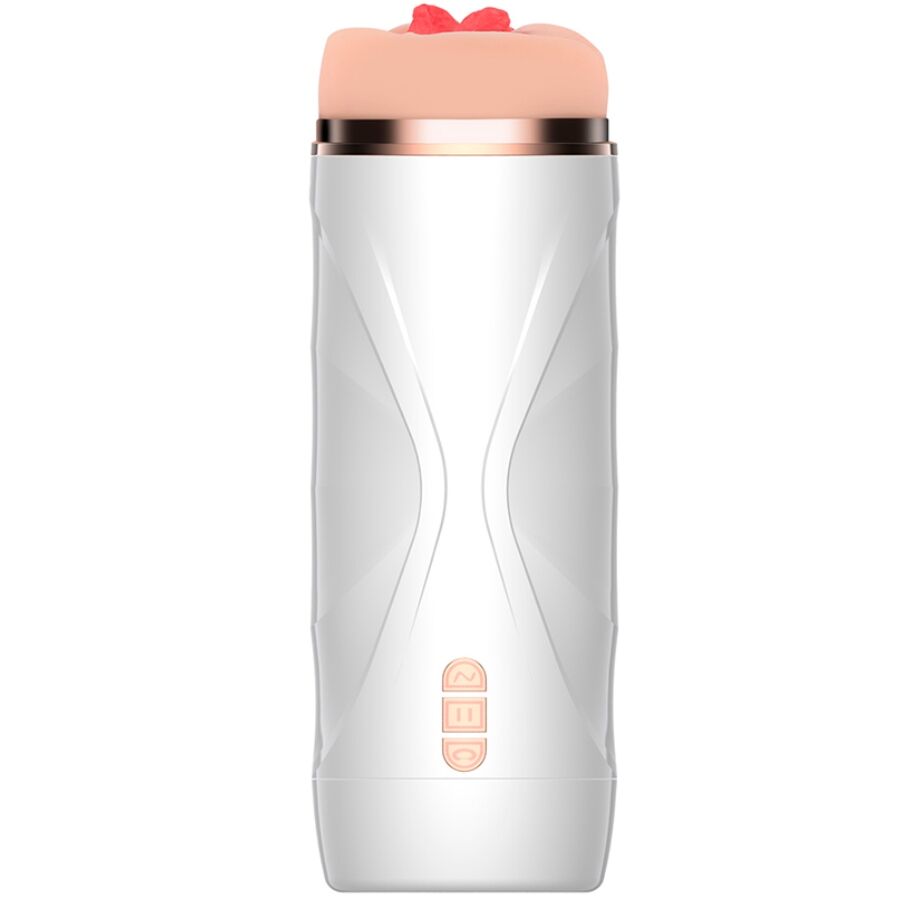 SHEQU - RILEY VAGINA MASTURBATOR WITH VIBRATION AND STIMULATING WAVES