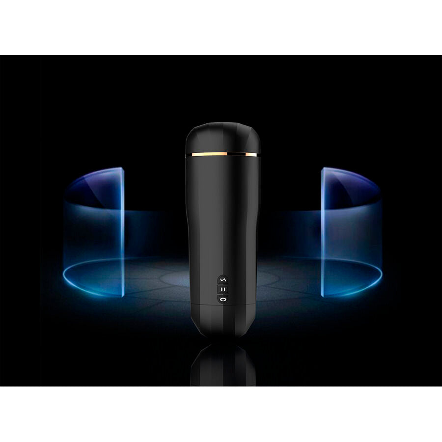 SHEQU - SNOW VAGINA MASTURBATOR WITH VIBRATION AND STIMULATING WAVES