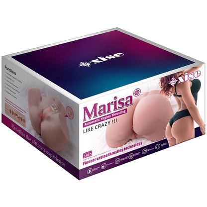 XISE - MARISA MULTIPOSITION REALISTIC VAGINA  MASTURBATOR WITH THRUSTING