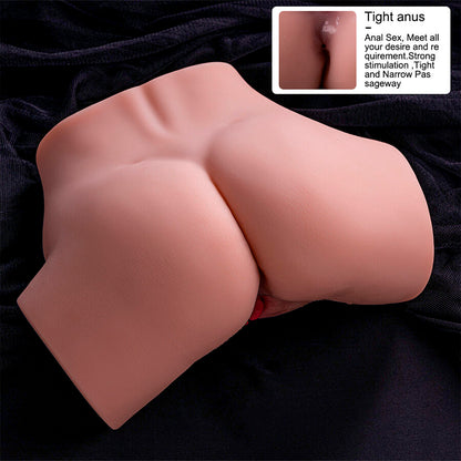 XISE - TRACY VIBRATING REALISTIC MULTIPOSITION VAGINA AND ANUS MASTURBATOR