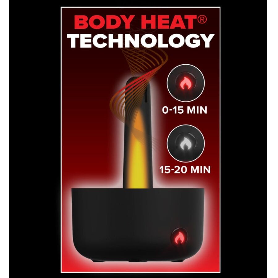 PDX ELITE - MILK ME HOTTER AUTOMATIC MASTURBATOR WITH THRUSTING AND HEAT EFFECT VIBRATION