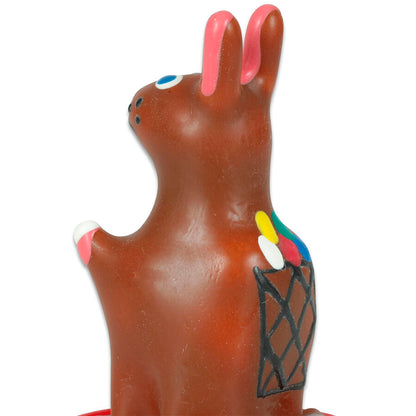 CONDOMERIE - HANDPAINTED NOVELTY CONDOMS EASTER BUNNY