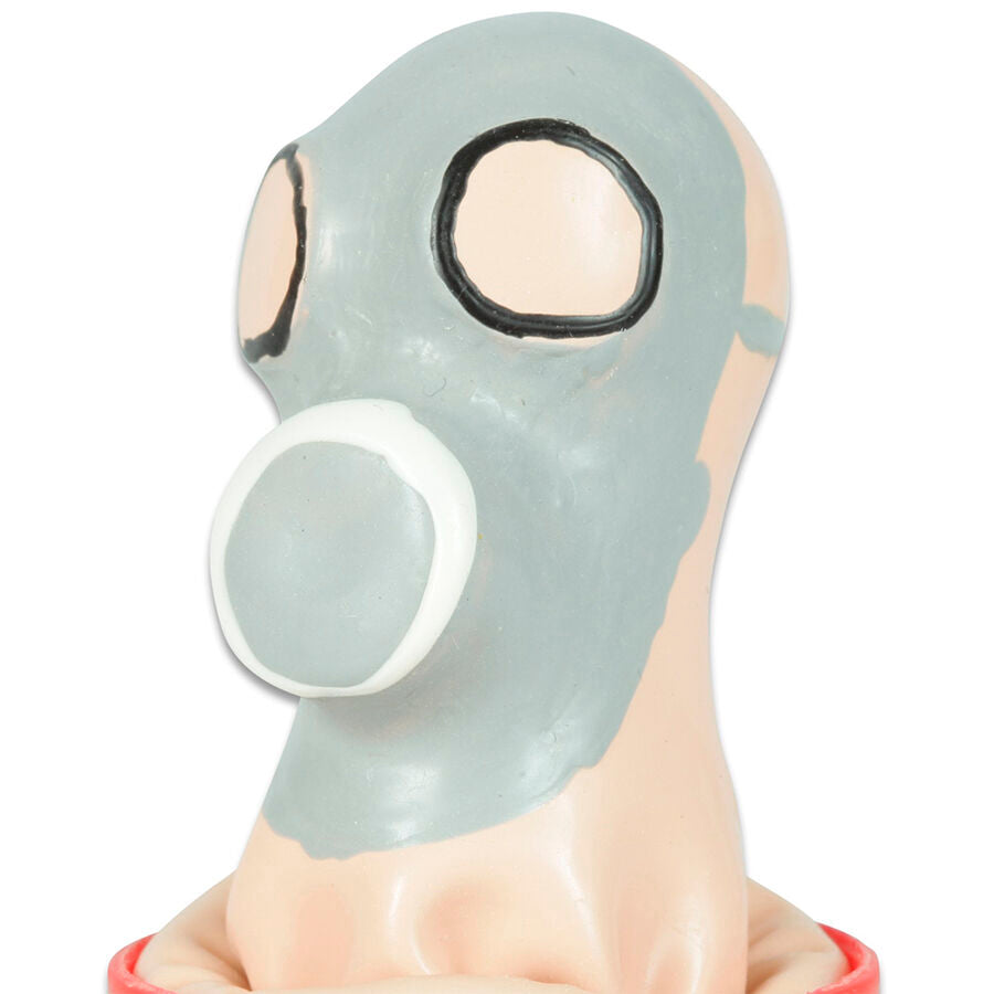CONDOMERIE - HANDPAINTED NOVELTY CONDOMS GAS MASK