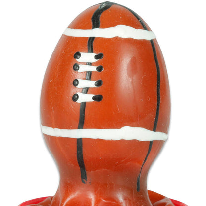 CONDOMERIE - HANDPAINTED NOVELTY CONDOMS RUGBY BALL