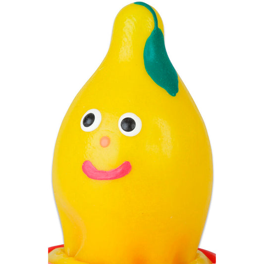 CONDOMERIE - HANDPAINTED NOVELTY CONDOMS LEMON